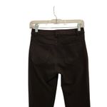 Theory  Black Mid Rise Ankle Stretch Travel Work Classic Skinny Pants Size 00 Photo 4
