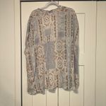 Victoria's Secret Tie-Front Kimono Caftan Swim Cover-Up — One Size Boho print Photo 5