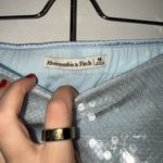 Abercrombie & Fitch Abercrombie Light Blue Sparkling Sequin Skort (M) Photo 3