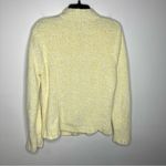 Soybu  yellow‎ fuzzy fleece jacket size large Photo 3