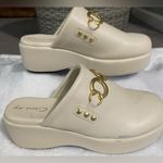 Circus by Sam Edelman Circus NY by Sam Edelman Women's Jinger Clog Cream Size 10M Photo 3