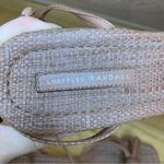 Loeffler Randall  Mikel Ankle Strap High Heel Raffia Sandals - Size 9 Photo 7