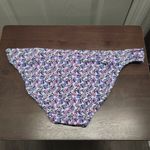Jessica Simpson  NWT Size Large Purple Pink Floral Swimwear Bikini Bottom Photo 1