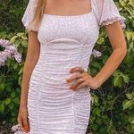 Lavender Purple Floral Mini Dress Size undefined Photo 0