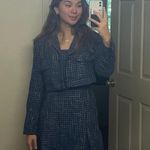 Cider Blue Tweed Set - Dress And Blazer Photo 4