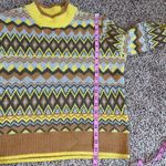 Andrew Marc Marc‎ New York by  argyle women’s medium sweater Photo 5