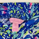 Lilly Pulitzer Scalloped Hem Pull On Shorts Ceviche Blue Women’s Size XS Summer Photo 3