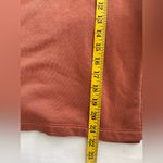 Nike  Dri-fit Studio Yoga Wrap V-Neck Rust Top Size L Photo 11