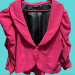 beautiful fuchsia jacket very versatile for different outfits formal and casual Size XXL Photo 1