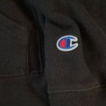 Champion  Black Hoodie Sweatshirt Photo 1