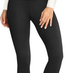 FLINXE Sz M Fleece Lined Black Tights High Waisted Thick Leggings Stretch Size M Photo 0