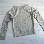 Under Armour  All Season Gear Semi Fitted Heather Gray Crew Neck Sweatshirt XS Photo 1