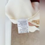 Elie Saab Off white/ Ivory floral lace long sleeve bodycon mini dress 38 NWT Size undefined Photo 8