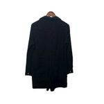 Frank & Eileen Ireland Romper Long Sleeve Playsuit Women’s Medium Black Linen Photo 5