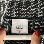 CAbi Sz S Fergie Sweater Turtleneck Black White Striped Pull Over Women’s #3167 Photo 2