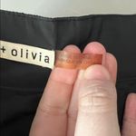 Alice + Olivia Striped Flare Mini Skirt Black/White Size 2 Photo 4