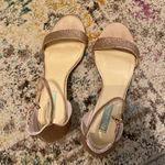 Betsey Johnson Gold shimmer heels Photo 1