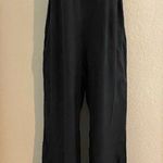 Honey Punch NWT black jumpsuit with adjustable length tie straps. Sz M. Photo 1