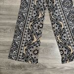 INC International Concepts Black and White Wide Leg Stretchy Boho Pants Size XL Photo 6