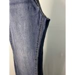 Francesca's Harper Heritage High Rise Bootcut Jeans Size 27 Split Hem Blue Photo 11