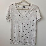 Rails  Heart Printed Tee Shirt Size: S Photo 0