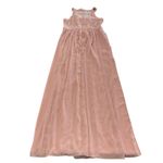 BCBGMAXAZRIA  Dress Womens 12 Pink Misty Pleated Lace Back Maxi‎ Photo 1