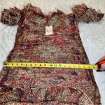 Raga  Size S Romantic Gold Tan Mini Dress Cocktail Wedding Resort Rocco New Photo 3