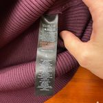 Karen Millen Lace Back Rib Knit Midi Dress in Burgundy ~ Size Large Photo 9