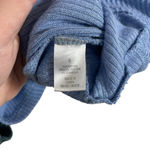 PacSun Women’s Ribbed Fitted Cropped Tee in Blue Size S Photo 2