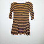 Urban Outfitters Bdg  Blue Yellow Stripe Mini Dress Size Small Photo 5