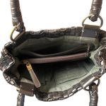 Nine West  Gold Basket Weave Shoulder Bag Purse with internal pockets Photo 3