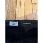 Pilcro Straight Leg Jeans High Rise Black Denim Comfort Stretch Size 29 Photo 2