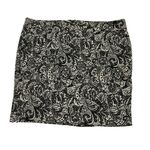 Lane Bryant Women Plus Size 28 Skirt Black White Pencil (8-323) Photo 0