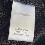 Chenault Textured Black Knit Open Cardigan Size XL Photo 6