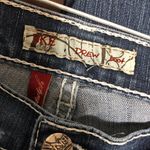 BKE  Drew Boot Cut Womens Jeans Distressed W/ Embellished Pockets 27 x 31.5 Photo 3