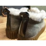 Voile Blanche Penelope Women's 6.5 Gray Lace Up Mid Top Round Toe Chukka Boots Photo 7