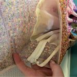 Jovani | Pink and Yellow Ruched Pleated Maxi Gown 0 Silk Gown Photo 6