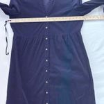 Croft & Barrow Corduroy Dress Navy Blue Large Photo 11