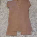 Mustard Seed Long split cutout sweater Photo 4