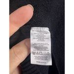 Women's LOFT Outlet Black White Fair Isle Long Sleeve Sweater Dress XL Photo 2