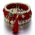 Boutique 4 piece bohemian bracelet set NWT Photo 0