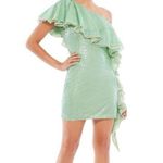Mac Duggal One Shoulder Ruffle Dress Photo 0