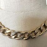 Gold tone chain link necklace Photo 0