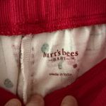 Burt’s Bees Baby Santa’s Workshop Organic Cotton PJ Pajama Bottoms ONLY Large Red Photo 8
