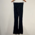 Helmut Lang • ribbed black flare leggings sz XS Photo 7