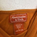 Abercrombie & Fitch  Vintage Y2K Spaghetti Tank Embroidered Sz Sm Cotton Crop Photo 2