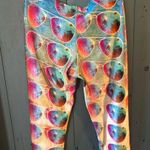 Terez  Shine On Colorful Sunglasses Print Leggings | Size Small Photo 2