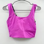 Fabletics Harlow Reversible Medium Impact Sports Bra Sz S Tie Dye Bright Pink Photo 4