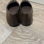 Tory Burch (NWOT) Georgia Snakeskin Ballet Flat, Chocolate Brown, Size 6.5 Photo 6