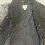 LOGO By Lori Goldstein  Denim Jacket w/Faux Sherpa Trim - Black Wash Sz 2X Photo 2